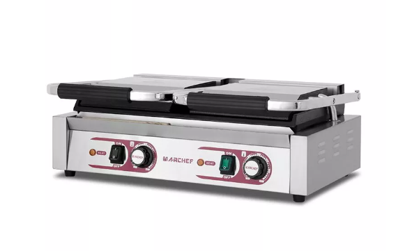 Manufacturer of Commercial Double Panini Grill Equipment