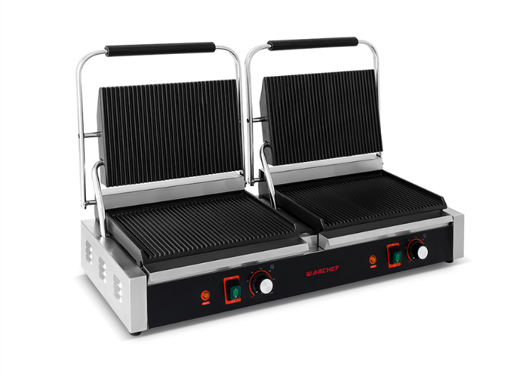 Manufacturer of Commercial Double Panini Grill Equipment